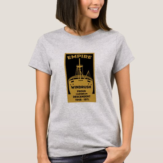 Generation Windrush Black History T-Shirt (Vorderseite)