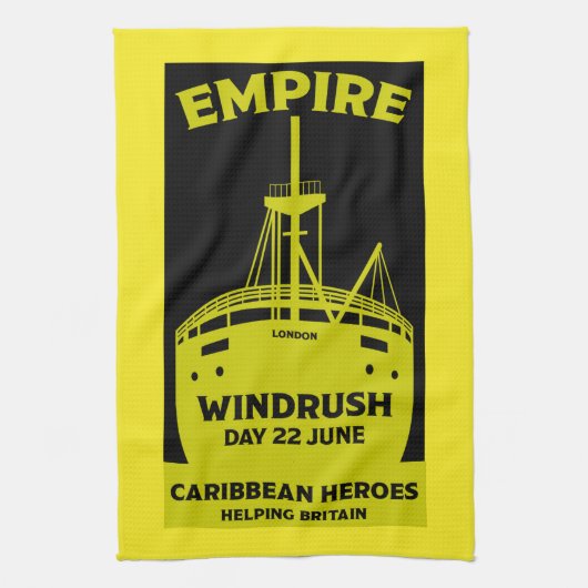 Generation Windrush Geschirrtuch (Vertikal)