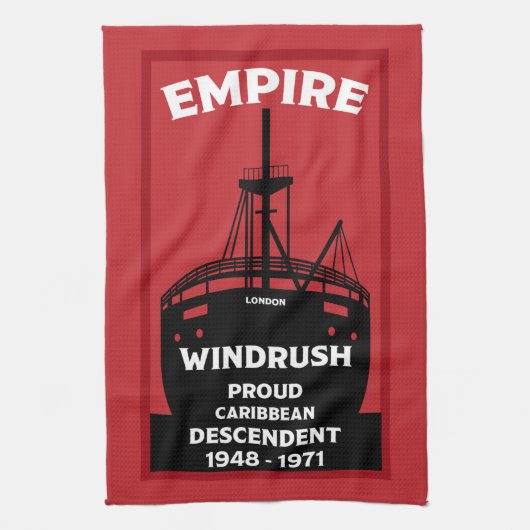 Generation Windrush Geschirrtuch (Vertikal)