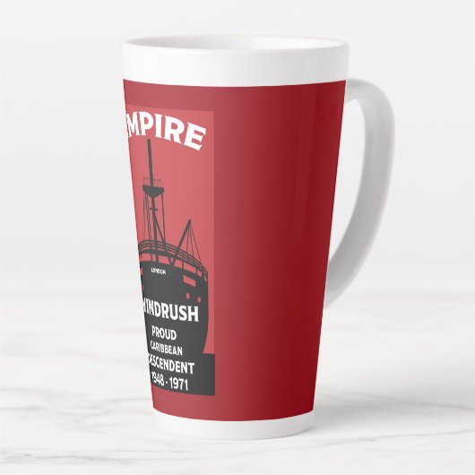 Generation Windrush Large Coffee Tasse (Rechte Ecke)