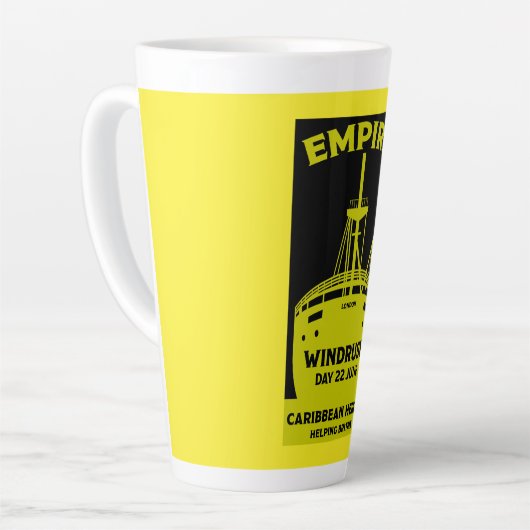 Generation Windrush Milchtasse (Linke Ecke)