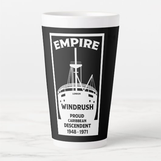 Generation Windrush Milchtasse (Vorderseite)