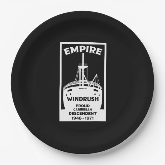 Generation Windrush-T - Shirt Pappteller (Vorderseite)