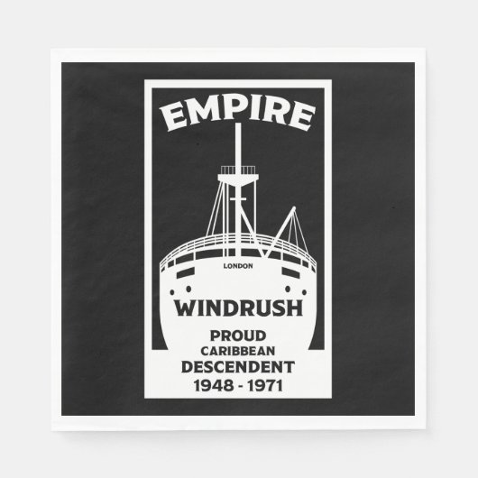 Generation Windrush-T - Shirt Serviette (Vorderseite)