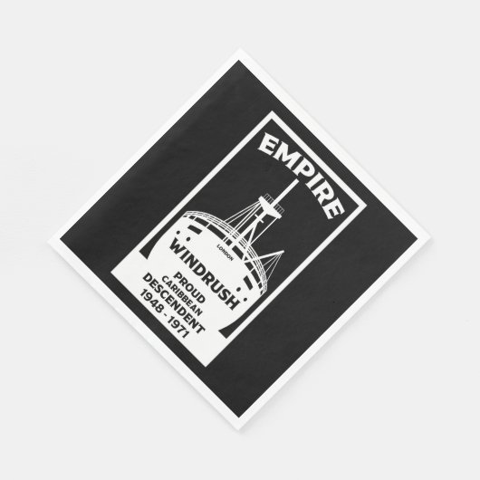 Generation Windrush-T - Shirt Serviette (Ecke)