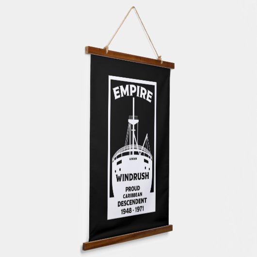Generation Windrush Wandteppich Mit Holzrahmen (Gewinkelt)