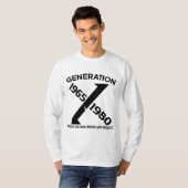 Generation X: 1965-1980 T-Shirt (Vorne ganz)
