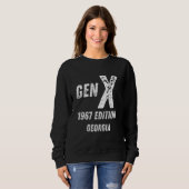 Generation X 1967 Generation Georgia Birthday Chr Sweatshirt (Vorne ganz)