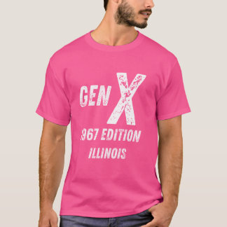 Generation X 1967 Generation Pennsylvania Birthda T-Shirt