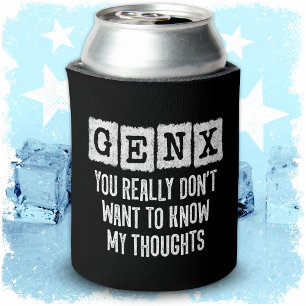 Generation X 80er Kid Gen X Gen Xer Funny Gen X Dosenkühler