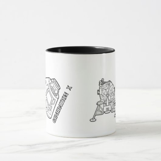 Generation X Apollo 11 Mug Tasse (Zentrum)