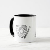 Generation X Apollo 11 Mug Tasse (Vorderseite Links)