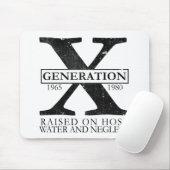 Generation X - Auf Schlauchwasser aufgezogen und v Mousepad (Mit Mouse)