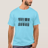 Generation X Bar Code T - Shirt von Männern (Vorderseite)