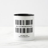Generation X BAR CODE-Tasse Tasse (Zentrum)