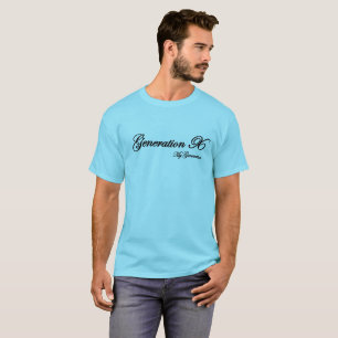 Generation X - blauer T - Shirt