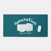 Generation X Desk Mat Schreibtischunterlage (Tastatur & Maus)
