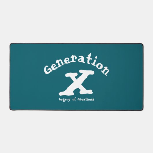 Generation X Desk Mat Schreibtischunterlage (Vorderseite)