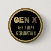 Generation X - Die Generation der Fersen Button (Vorderseite)