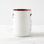 Generation X-ed 15 oz Tasse mit Autorennamen (Zentrum)