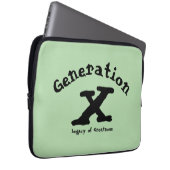 Generation X Elektronik-Bag Laptopschutzhülle (Vorne Rechts)