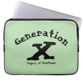 Generation X Elektronik-Bag Laptopschutzhülle (Vorderseite)