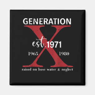 Generation X Est. 1971 auf Schlauchwasser und Ne Magnet