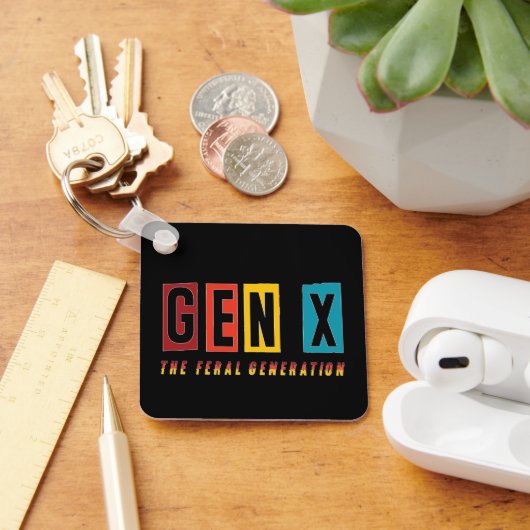 Generation X Feral Schlüsselanhänger (Schreibtisch)