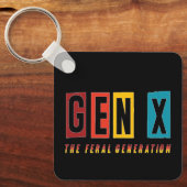 Generation X Feral Schlüsselanhänger (Vorderseite)