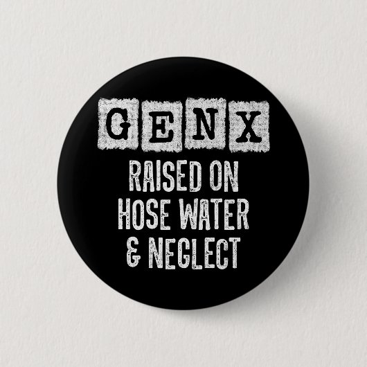 Generation X Gen X erhöht auf Schlammwasser und Ve Button (Vorderseite)