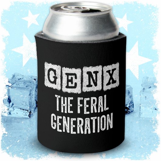 Generation X Gen Xer Gen X Die Generation der Fers Dosenkühler