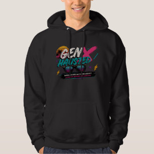Generation X, Gen Xhausted, Retro, nostalgisch, Hoodie