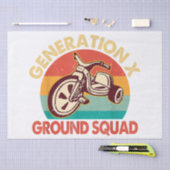 Generation X Generation X Ground Squ 1965-1980 Seidenpapier (Handwerk)