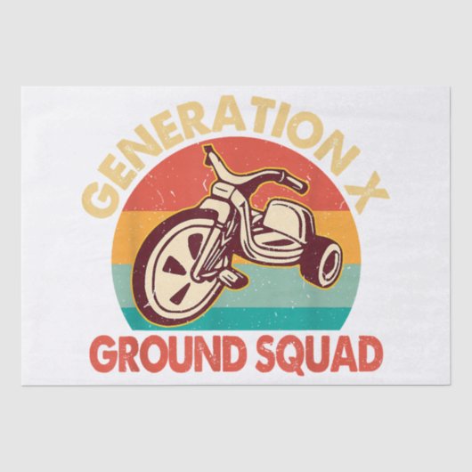 Generation X Generation X Ground Squ 1965-1980 Seidenpapier (Vorderseite)
