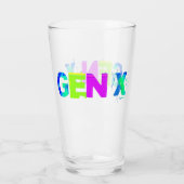 Generation X Glas (Rückseite)