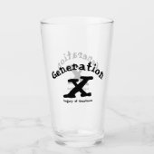 Generation X: Glascup Glas (Vorderseite)