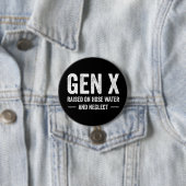 Generation X, groß geworden mit Leitungswasser und Button (Beispiel)
