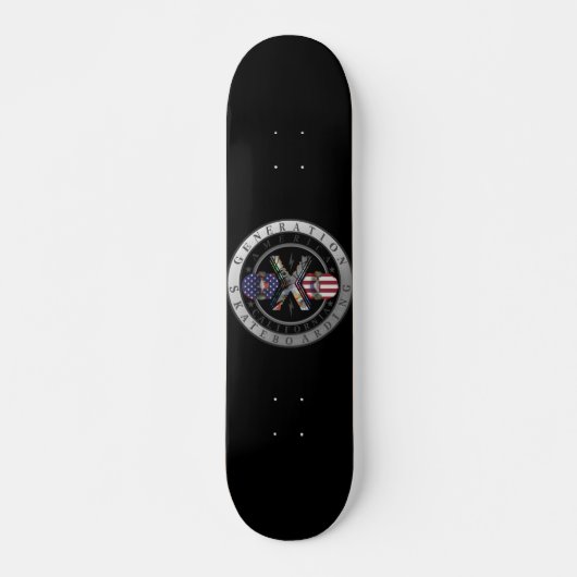 Generation X Kalifornien Skateboard (Vorne)