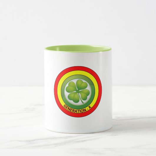 Generation X Lucky Clover Tasse (Zentrum)