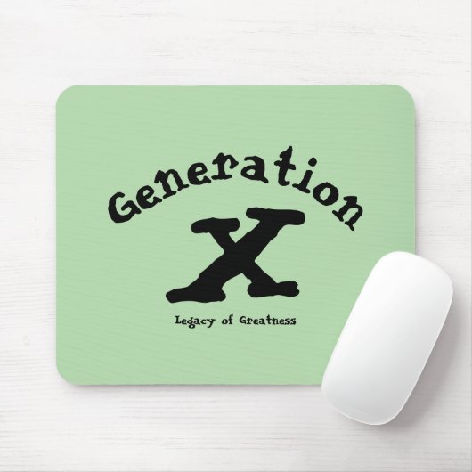 Generation X Mousepad (Mit Mouse)