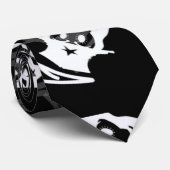 Generation X Muster Krawatte (Gerollt)