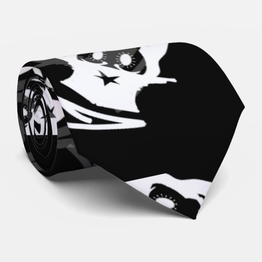 Generation X Muster Krawatte (Gerollt)