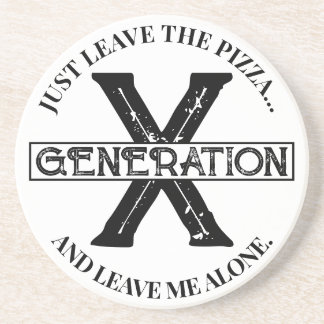 Generation X Pizza Untersetzer