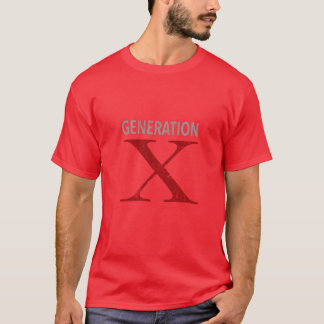 Generation X Retro-Design mit Distressed-Effekt T-Shirt