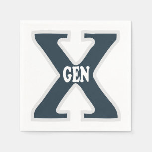 Generation X Serviette