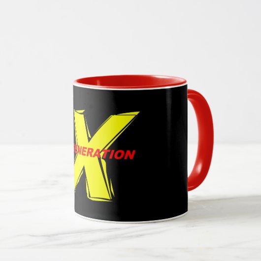 GENERATION X TASSE (VorderseiteRechts)
