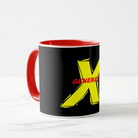 GENERATION X TASSE (Vorderseite Links)