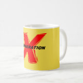 GENERATION X TASSE (VorderseiteRechts)
