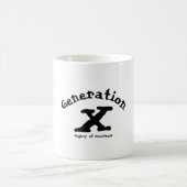 Generation X-Tasse Kaffeetasse (Mittel)