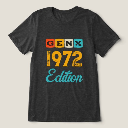 Generation X Tri-Blend Shirt (Design Vorderseite)